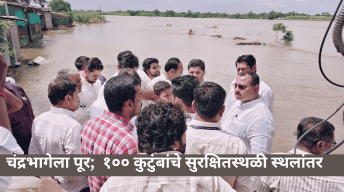 चंद्रभागेला पूर